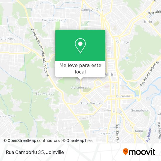 Rua Camboriú 35 mapa