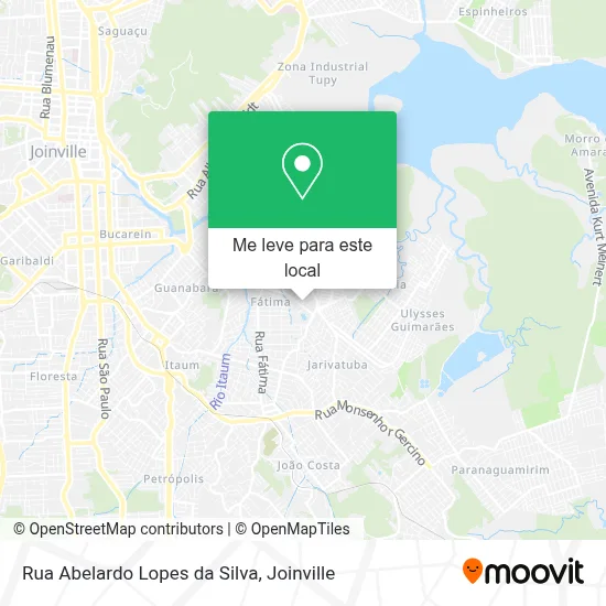 Rua Abelardo Lopes da Silva mapa
