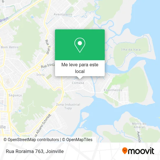Rua Roraima 763 mapa