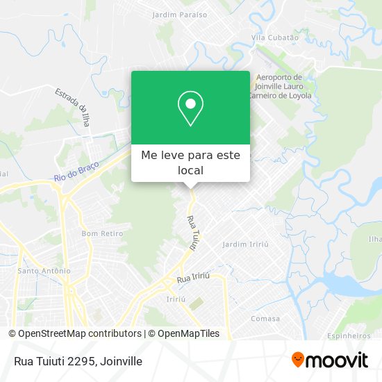 Rua Tuiuti 2295 mapa