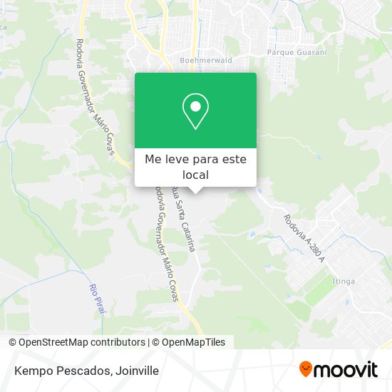 Kempo Pescados mapa