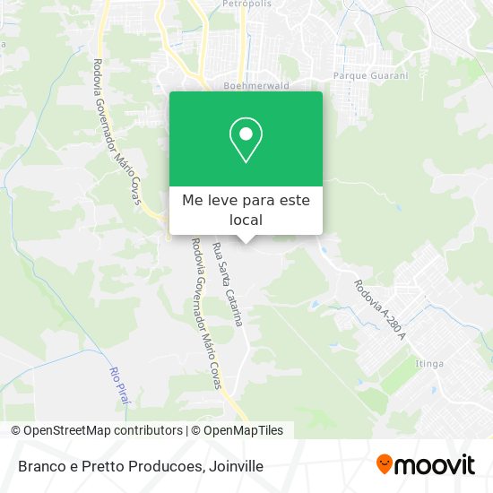 Branco e Pretto Producoes mapa