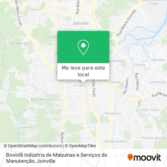 Bosiolli Indústria de Máquinas e Serviços de Manutenção mapa