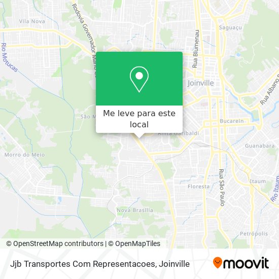 Jjb Transportes Com Representacoes mapa