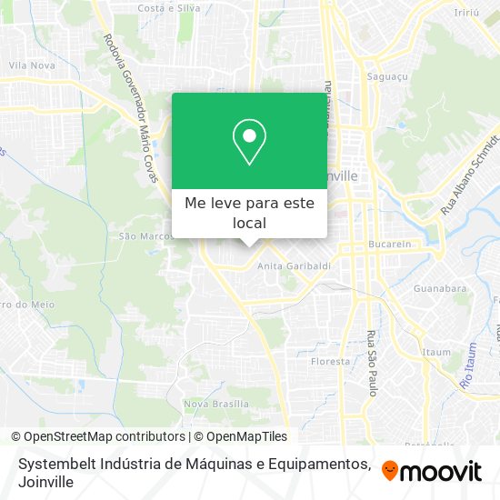 Systembelt Indústria de Máquinas e Equipamentos mapa