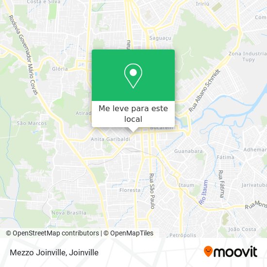 Mezzo Joinville mapa