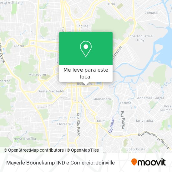 Mayerle Boonekamp IND e Comércio mapa
