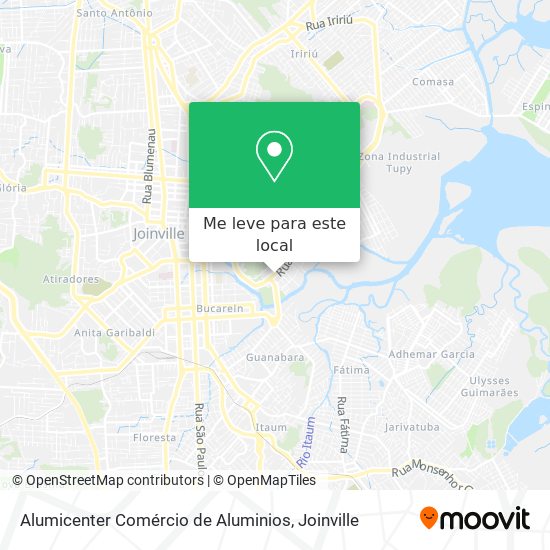Alumicenter Comércio de Aluminios mapa