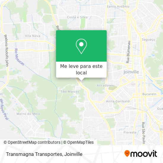 Transmagna Transportes mapa