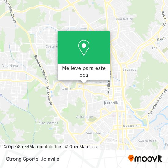 Strong Sports mapa