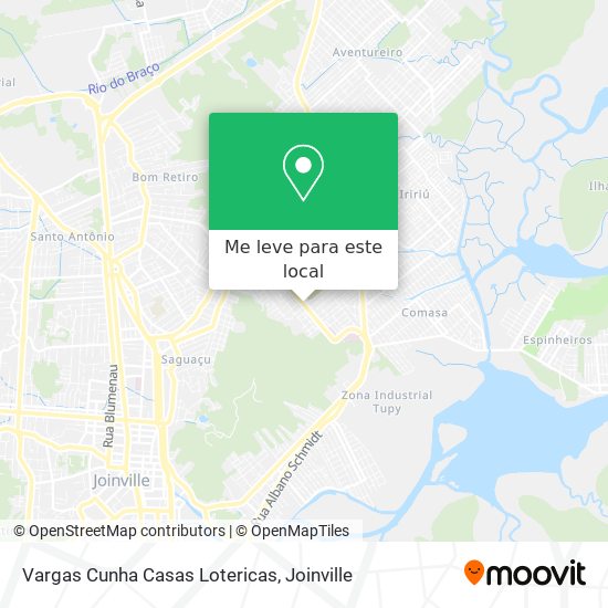 Vargas Cunha Casas Lotericas mapa