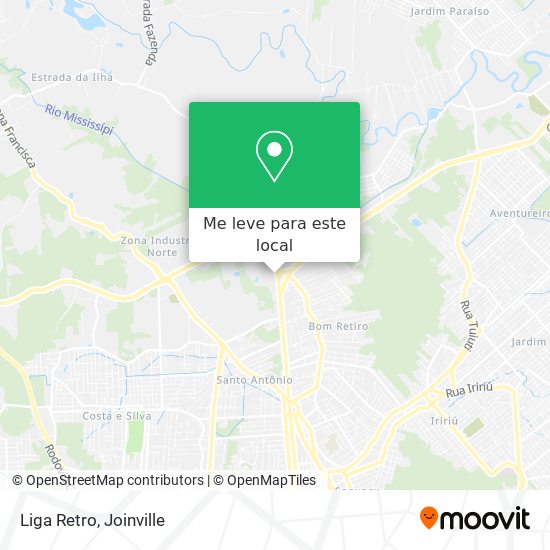 Liga Retro mapa