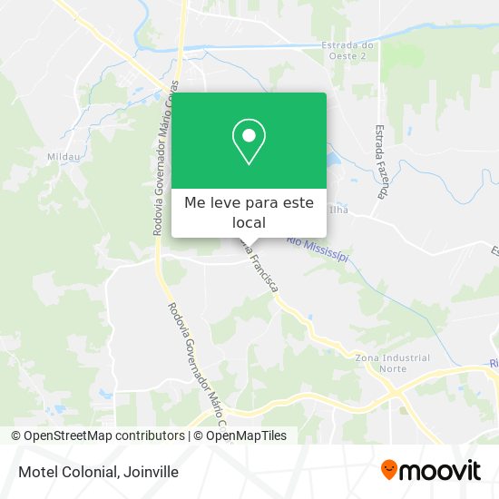 Motel Colonial mapa