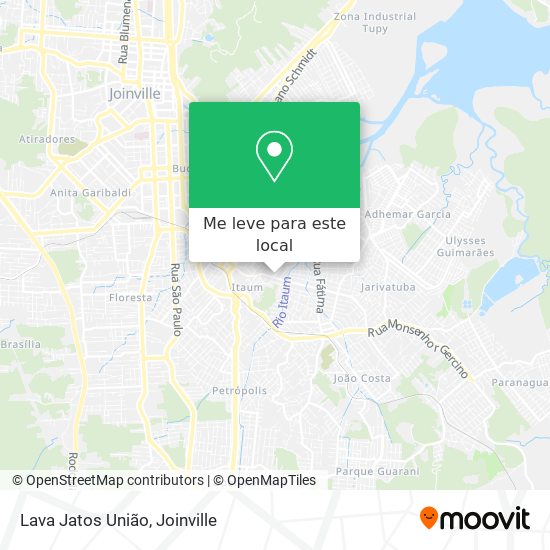 Lava Jatos União mapa