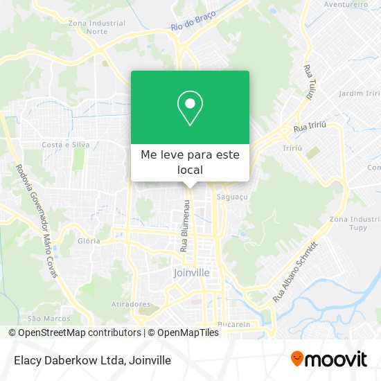 Elacy Daberkow Ltda mapa