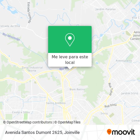 Avenida Santos Dumont 2625 mapa