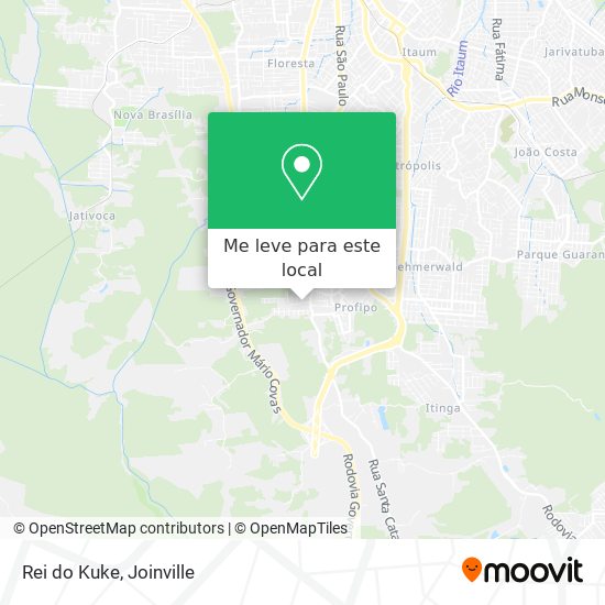 Rei do Kuke mapa