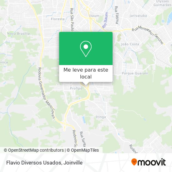 Flavio Diversos Usados mapa