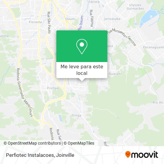 Perfiotec Instalacoes mapa