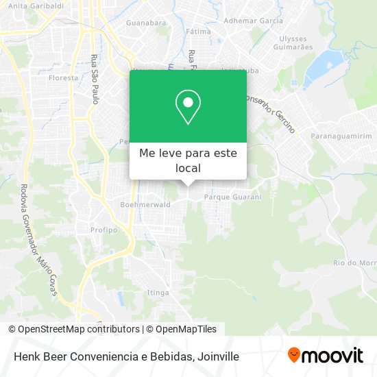 Henk Beer Conveniencia e Bebidas mapa