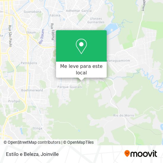 Estilo e Beleza mapa