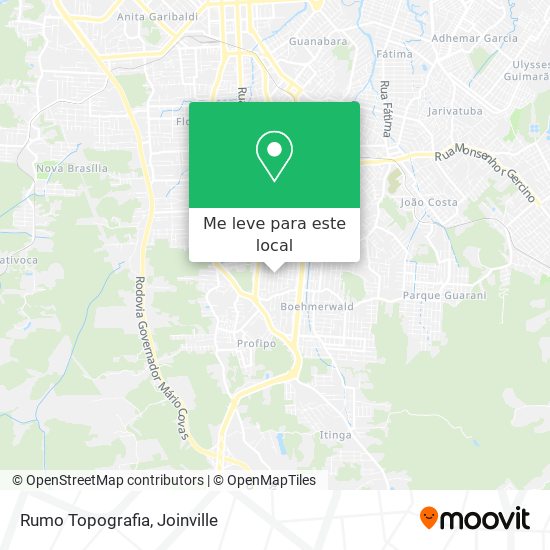 Rumo Topografia mapa
