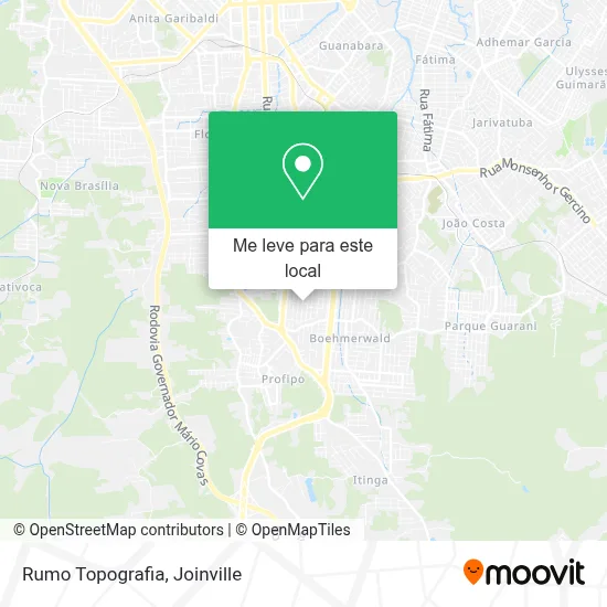 Rumo Topografia mapa