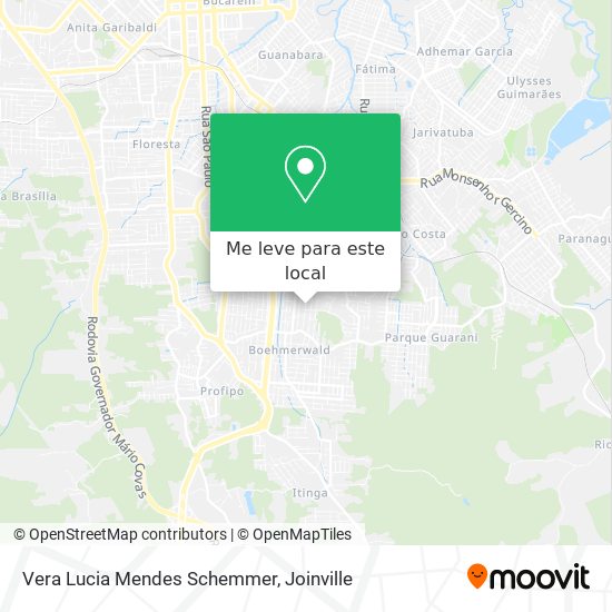 Vera Lucia Mendes Schemmer mapa