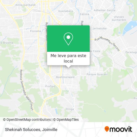 Shekinah Solucoes mapa