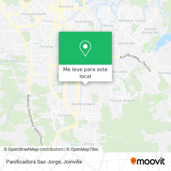 Panificadora Sao Jorge mapa