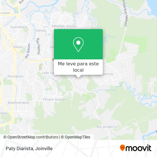 Paty Diarista mapa