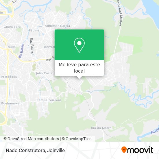 Nado Construtora mapa