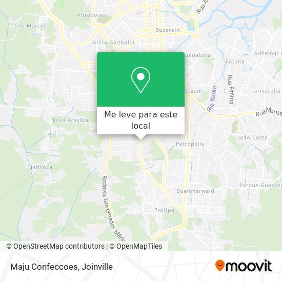 Maju Confeccoes mapa