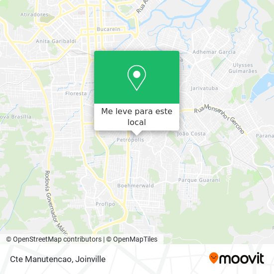 Cte Manutencao mapa