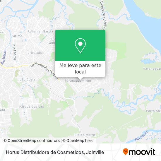 Horus Distribuidora de Cosmeticos mapa