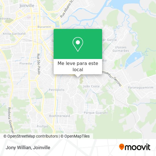 Jony Willian mapa