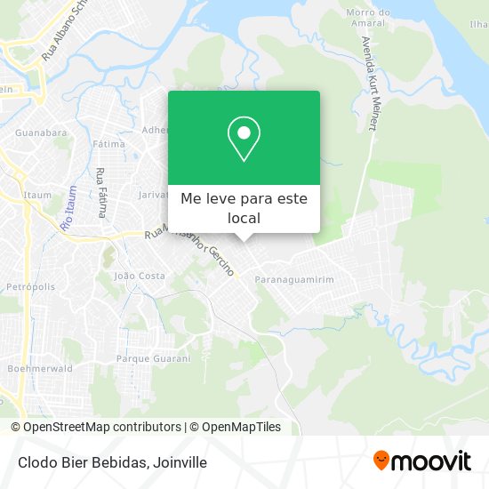 Clodo Bier Bebidas mapa