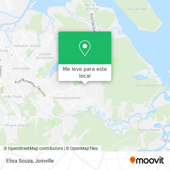 Elisa Souza mapa