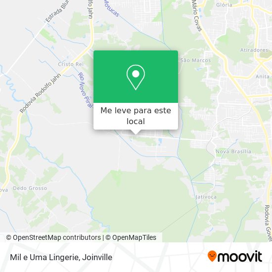 Mil e Uma Lingerie mapa