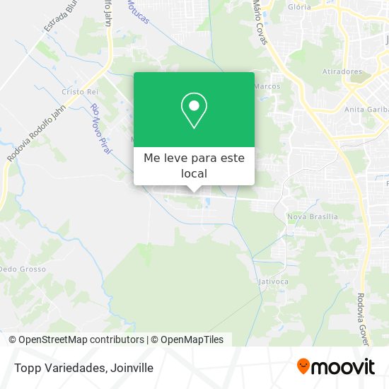Topp Variedades mapa