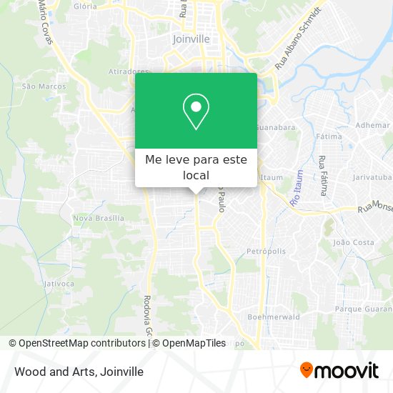 Wood and Arts mapa