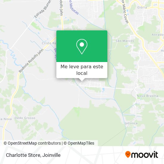 Charlotte Store mapa