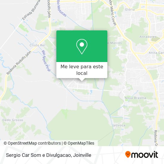 Sergio Car Som e Divulgacao mapa