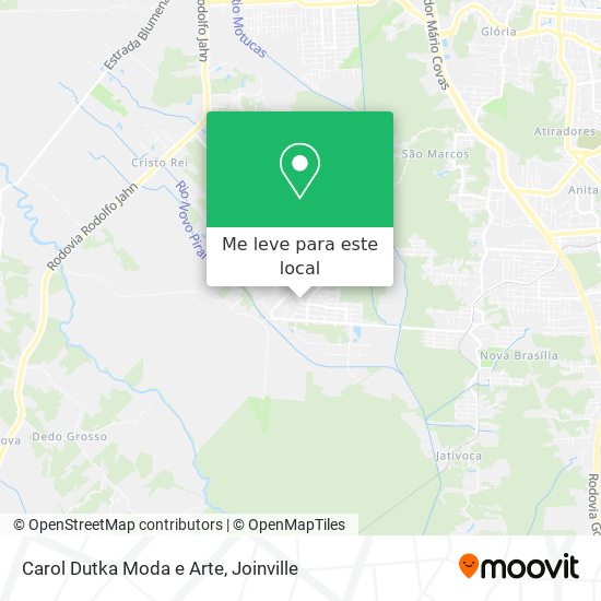 Carol Dutka Moda e Arte mapa