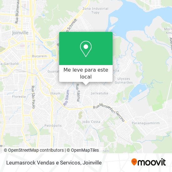 Leumasrock Vendas e Servicos mapa