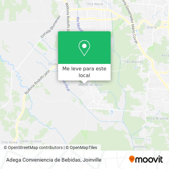 Adega Conveniencia de Bebidas mapa