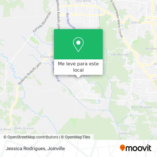 Jessica Rodrigues mapa