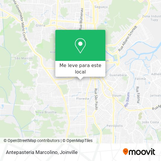 Antepasteria Marcolino mapa
