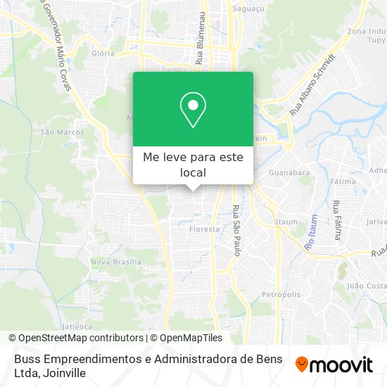 Buss Empreendimentos e Administradora de Bens Ltda mapa