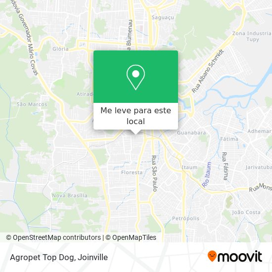 Agropet Top Dog mapa